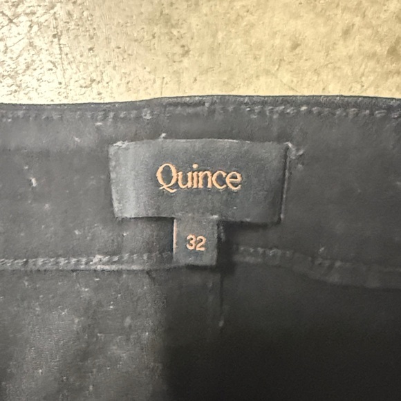Quince Black Straight Leg Women Jeans - Picture 2 of 2